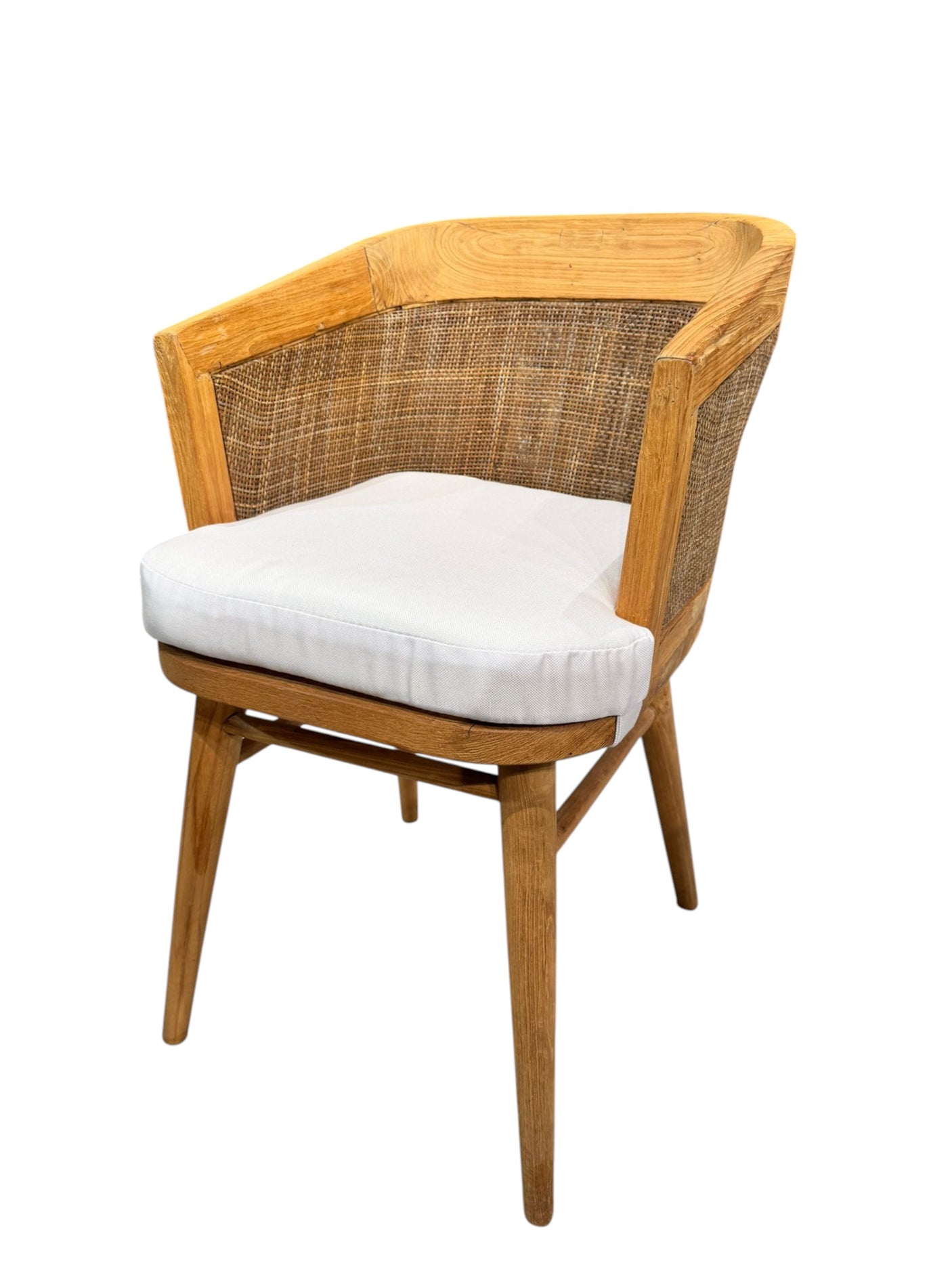 Silla Retro Mod. Leno Ram Polos Gris Teka Reciclada