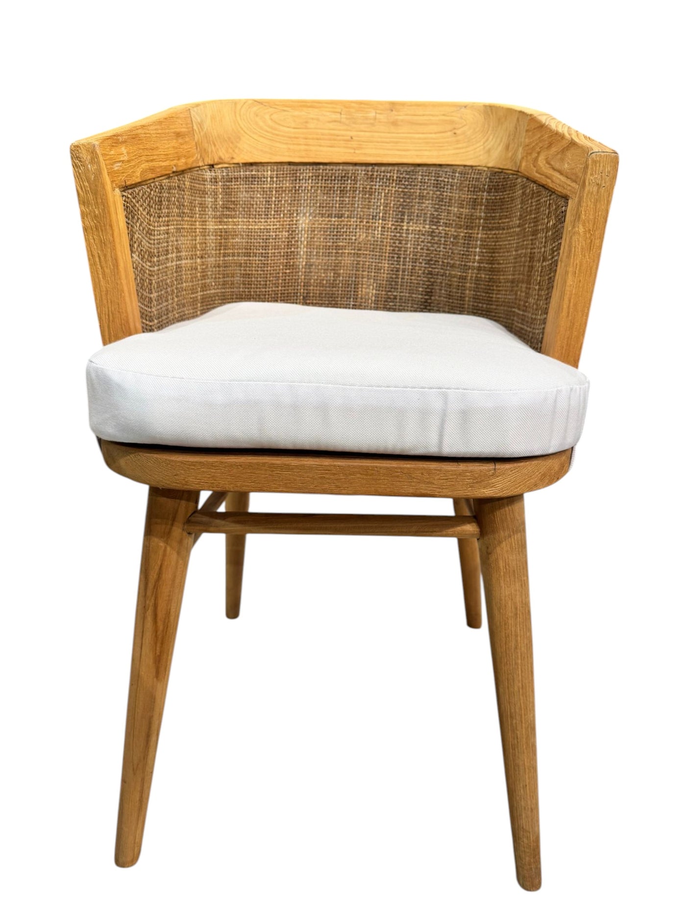 Silla Retro Mod. Leno Ram Polos Gris Teka Reciclada