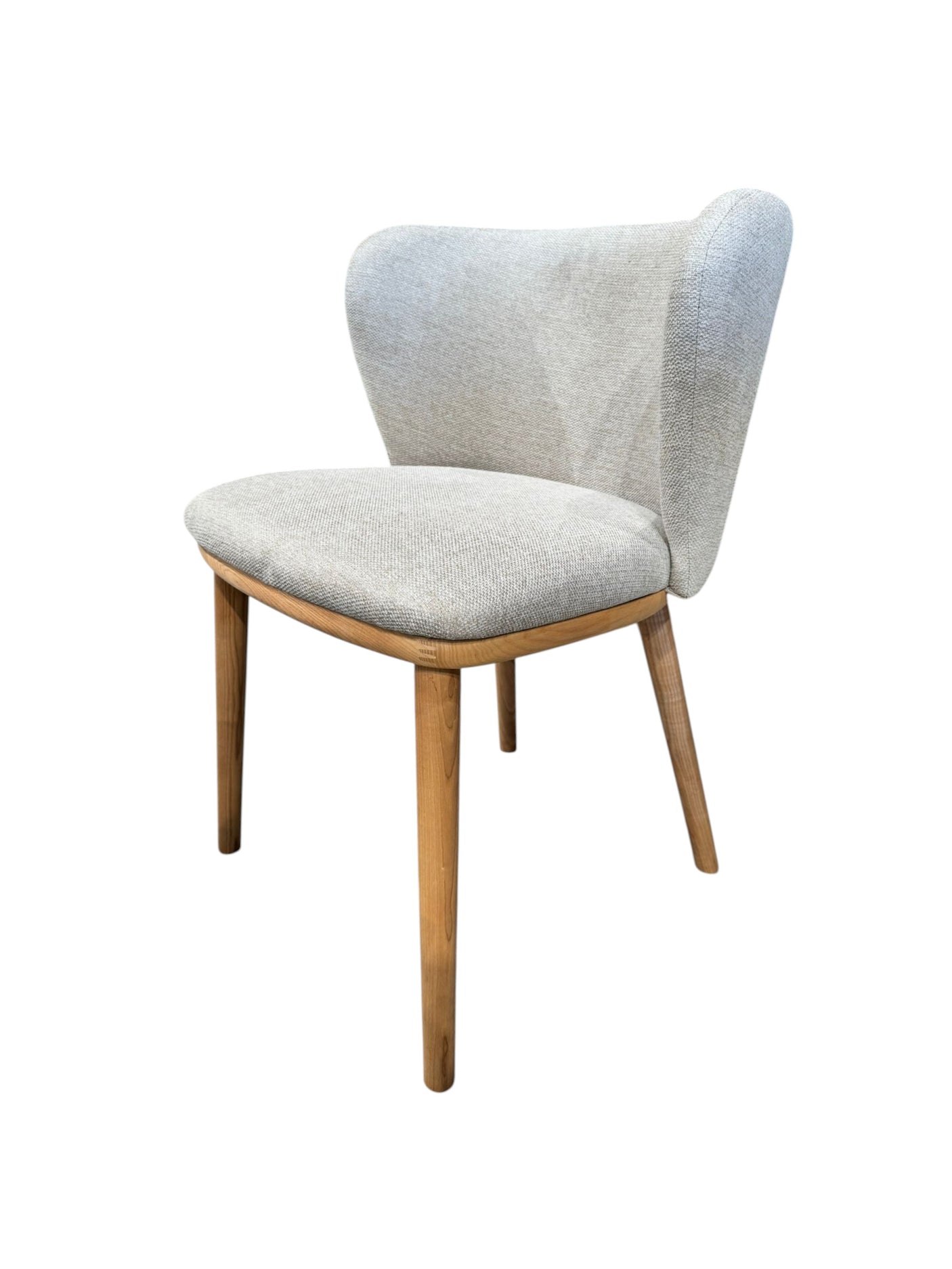 Silla Ciselia Beige – Estructura Madera Maciza