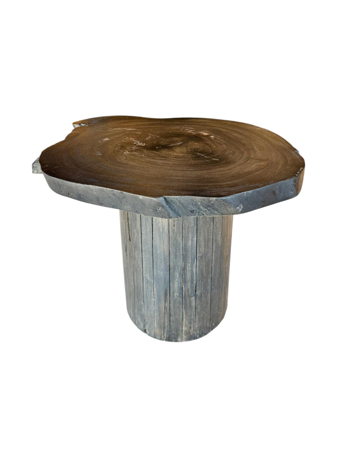 MESA DE MADERA RUAR REDONDA 90 X 80/90