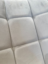 Silla Victoria Giratoria Pata Blanca Tela Design 108-52 Velour