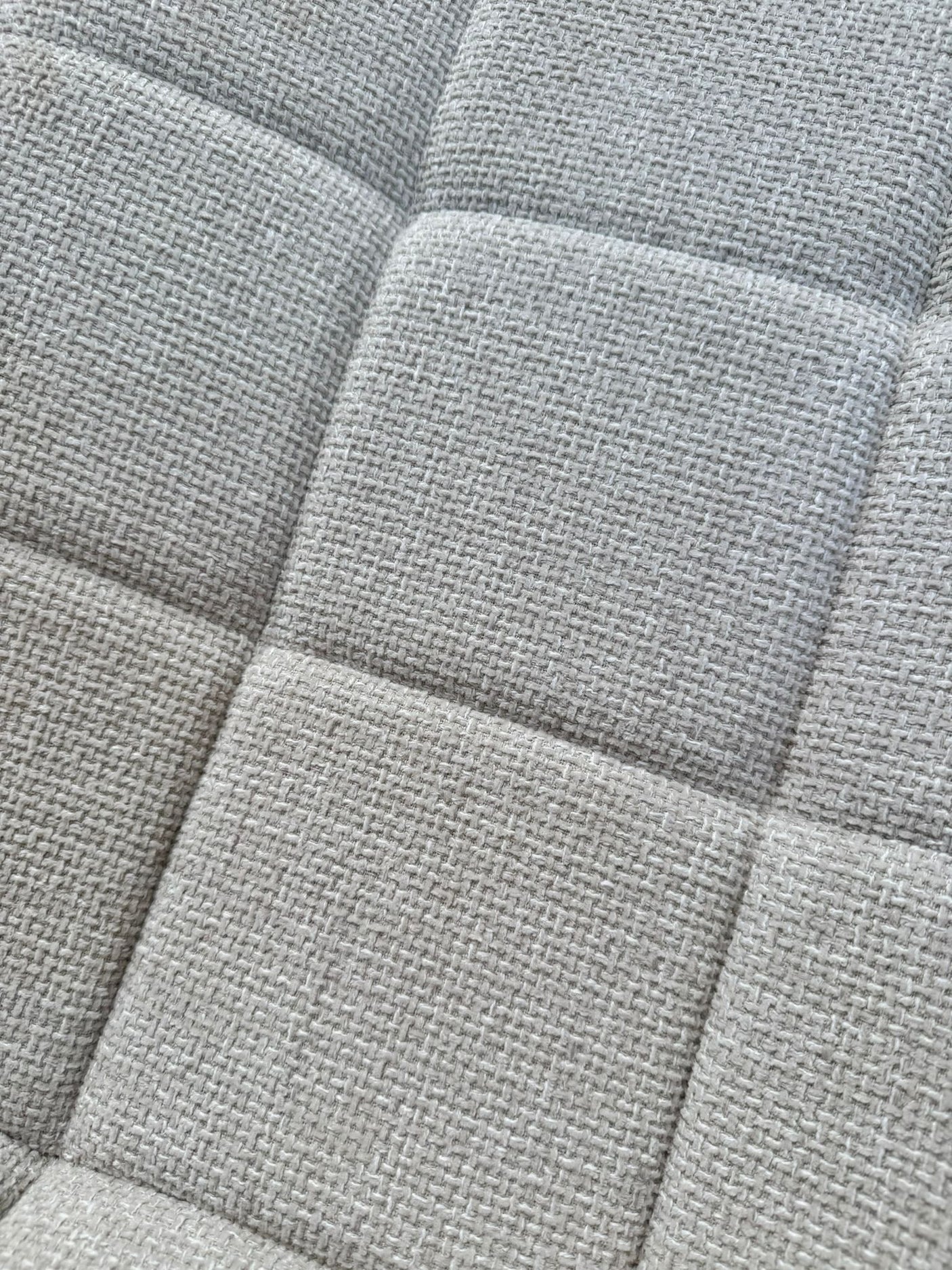 Silla Giratoria Victoria Pata Blanca Tela Daly 02 Beige