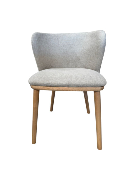 Silla Ciselia Beige – Estructura Madera Maciza