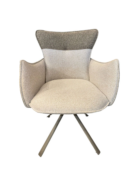 Silla Comedor Bicolor Taupe Mod. Aston