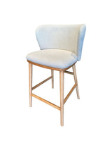 Taburete Ciselia Beige - Madera Maciza