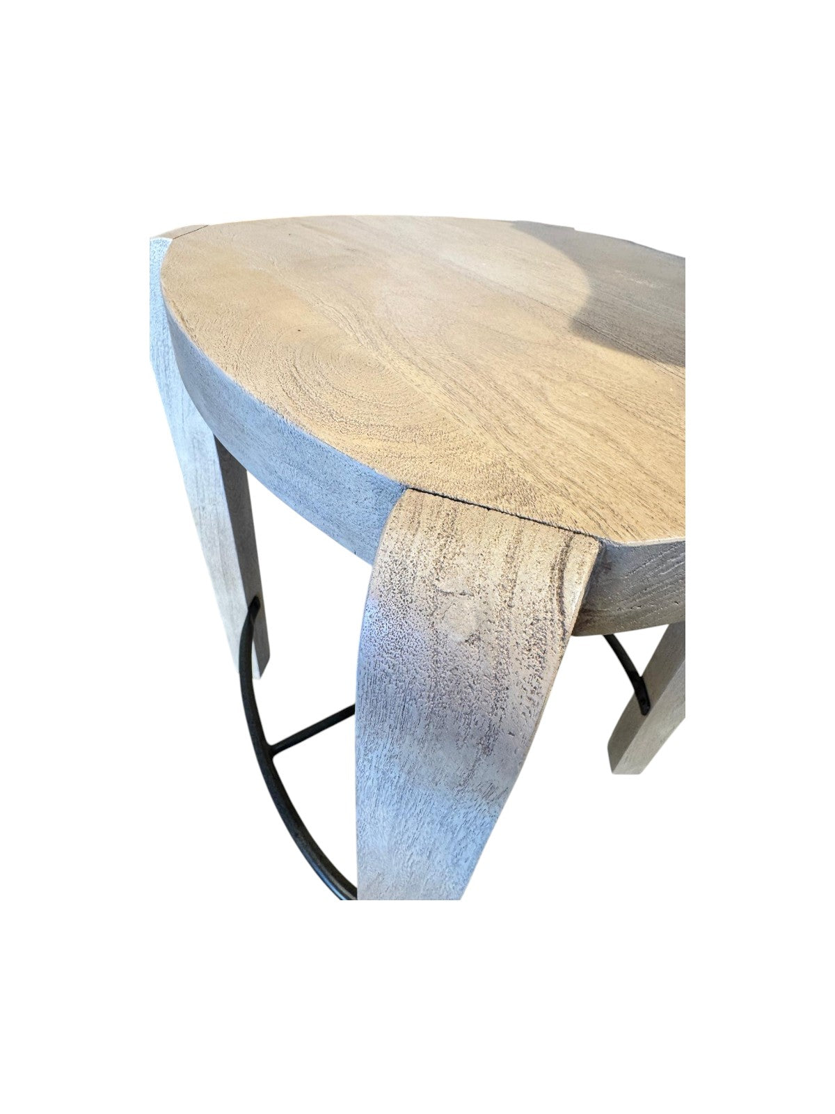 Silla Bar/Alta Madera Mod. Arena Fishtail Counter - Vintage