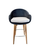 Silla Edgar Bar/Alta con Pata de Madera