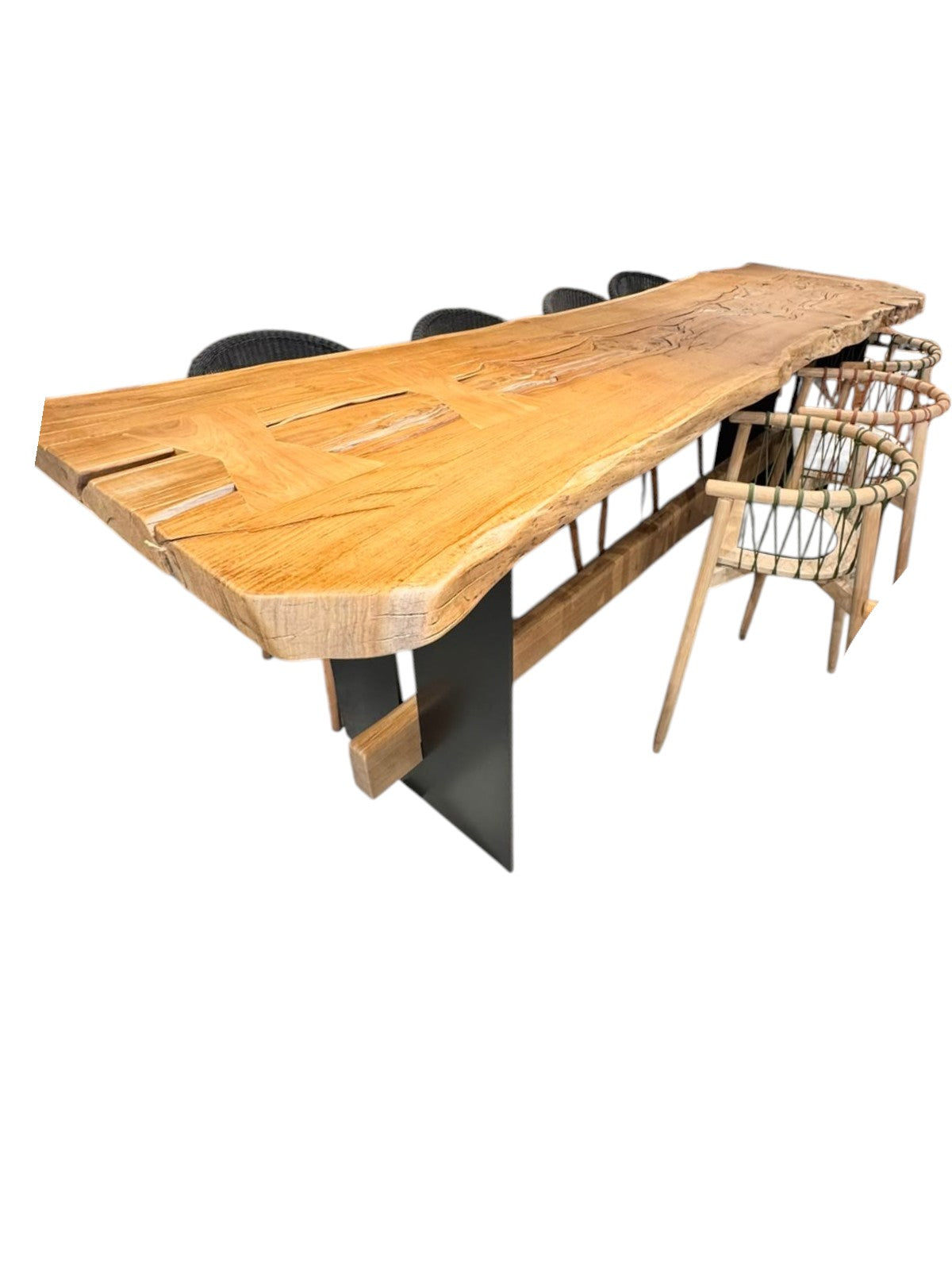 MESA ALTA BAR ROBLE 322 X 100/75/90